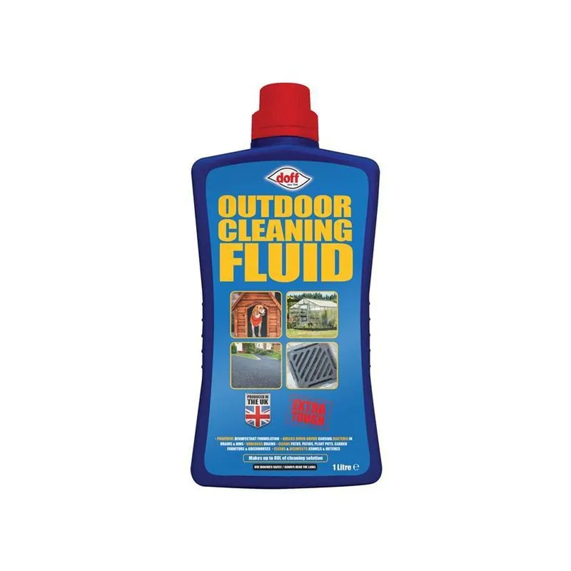 Doff ' Outdoor Cleaning' Fluid Concentrate 1 litre in Blue Blue