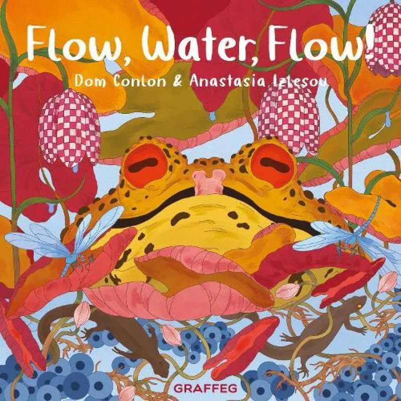 Dom Conlon Flow, Water, Flow Paperback Book Multicolor