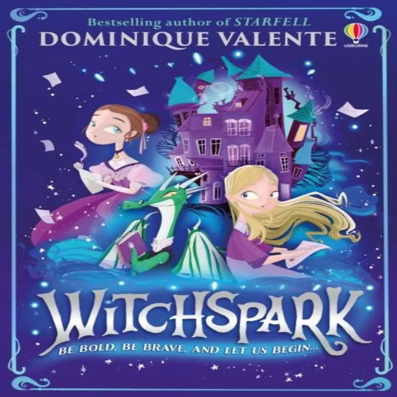 Dominique Valente Witchspark Paperback Book Multicolor