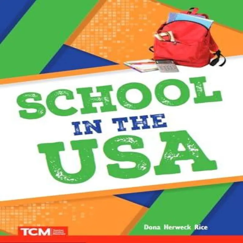 Dona Herweck Rice School in the USA Paperback Book Multicolor