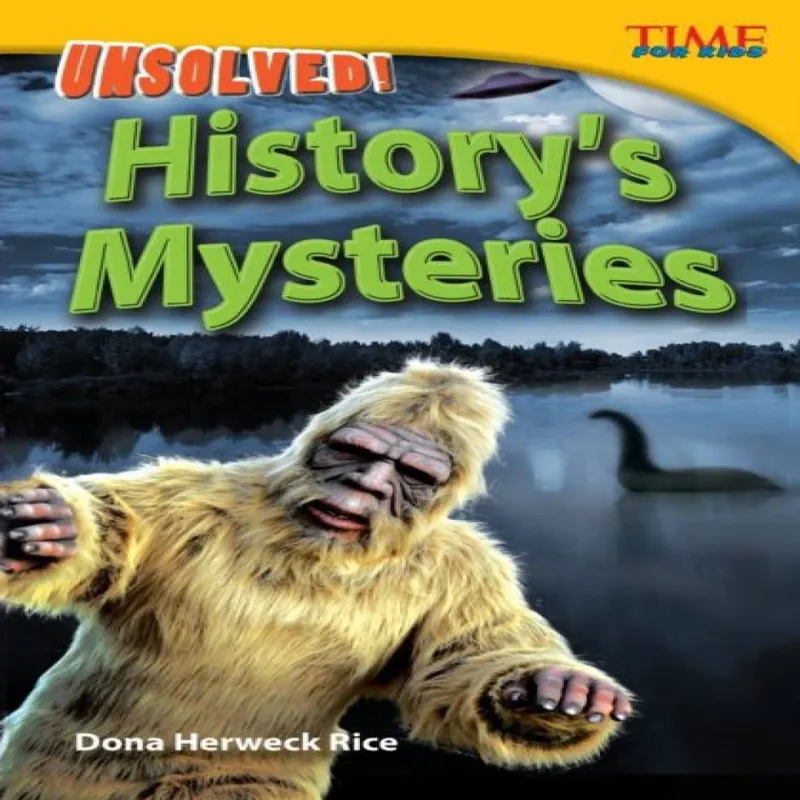 Dona Herweck Rice Unsolved History's Mysteries Paperback Book Multicolor