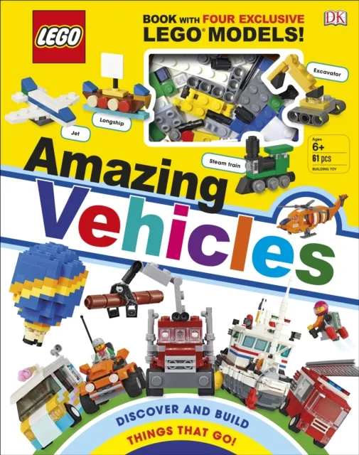 Dorling Kindersley Ltd Lego Amazing Vehicles : Includes Four Exclusive Lego Mini Models