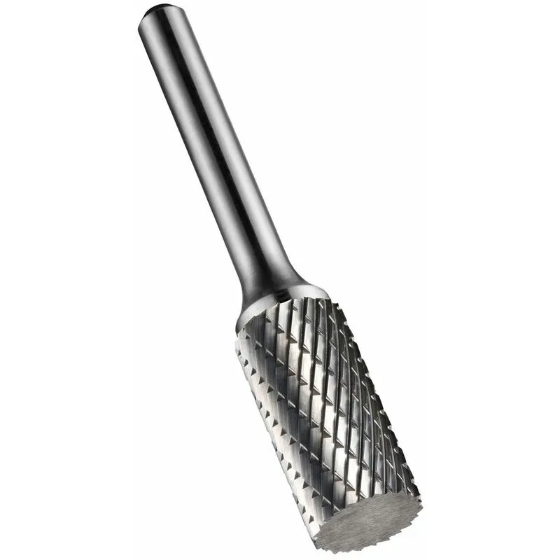 Dormer P801 Bright Cylinder Carbide Burr Without Endcut 9.6mm 19mm 6mm