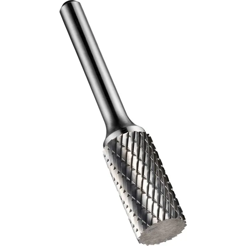 Dormer P801 Bright Cylinder Carbide Burr Without Endcut 8mm 19mm 6mm