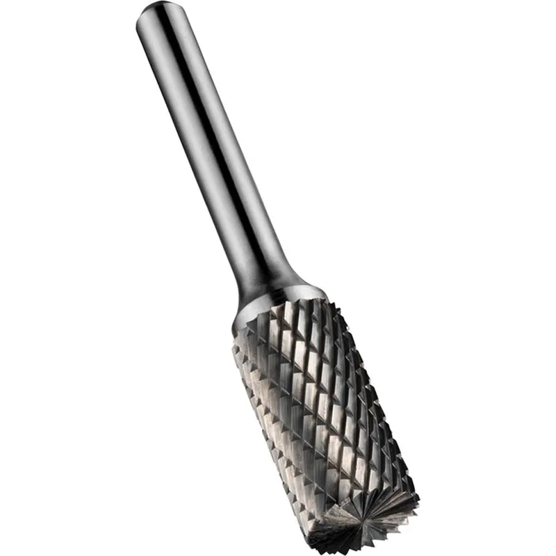 Dormer P8038.0X6.0 Solid Carbide Bright Rotary Burr Cylinder + End...
