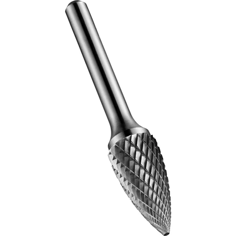 Dormer P8139.6X6.0 Solid Carbide Rotary Burr Bright Pointed Tree 9...