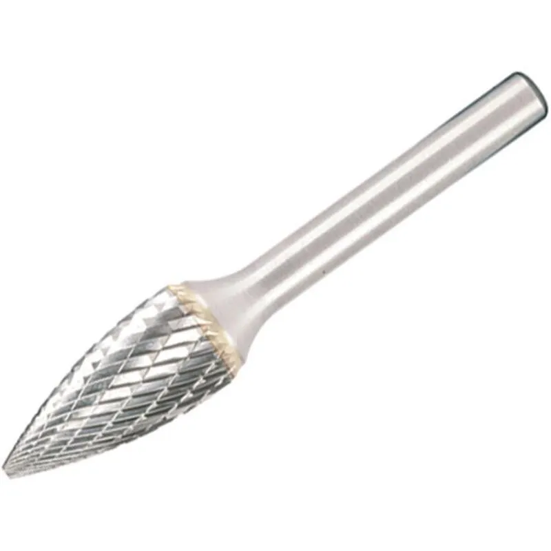 Dormer P8136.0X6.0 Solid Carbide Rotary Burr Bright Pointed Tree 6...