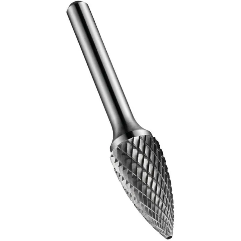 Dormer P813 Bright Pointed Tree Carbide Burr 12.7mm 25mm 6mm