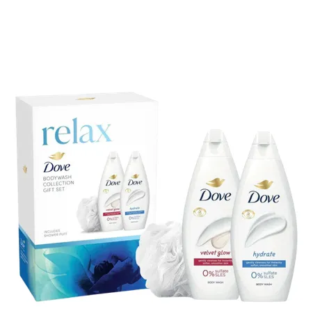 Dove Relax Body Wash Collection Gift Set â 2 Pcs