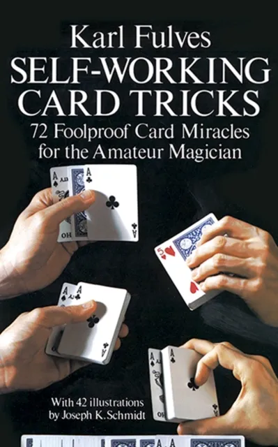 Karl Fulves Self-working Card Tricks Paperback Book Multicolor