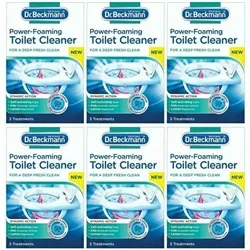 Dr Beckmann Dr. Beckmann Power-Foaming Toilet Cleaner 3x100g - Pack (6)