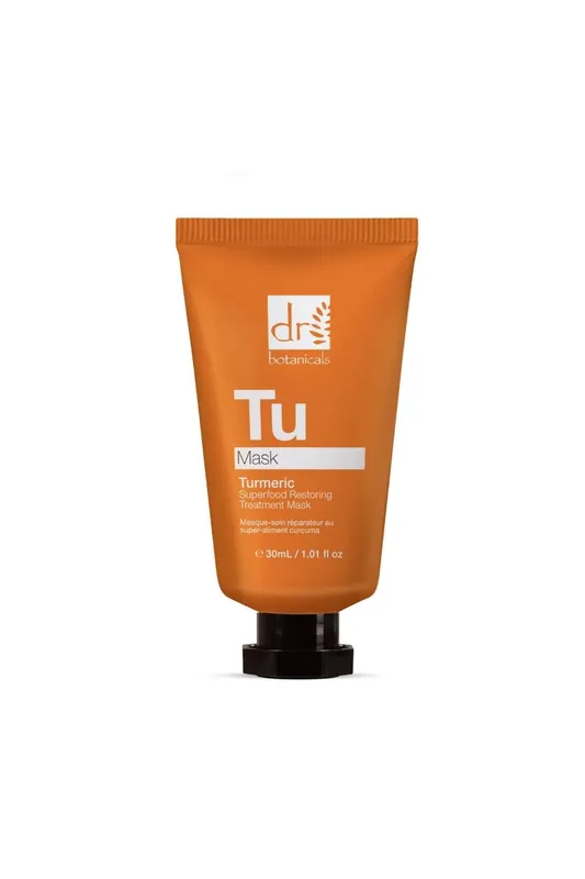 Dr. Botanicals Advanced Turmeric Superfood Anti-Ageing Restoring Treatment Mask 30ml in White White