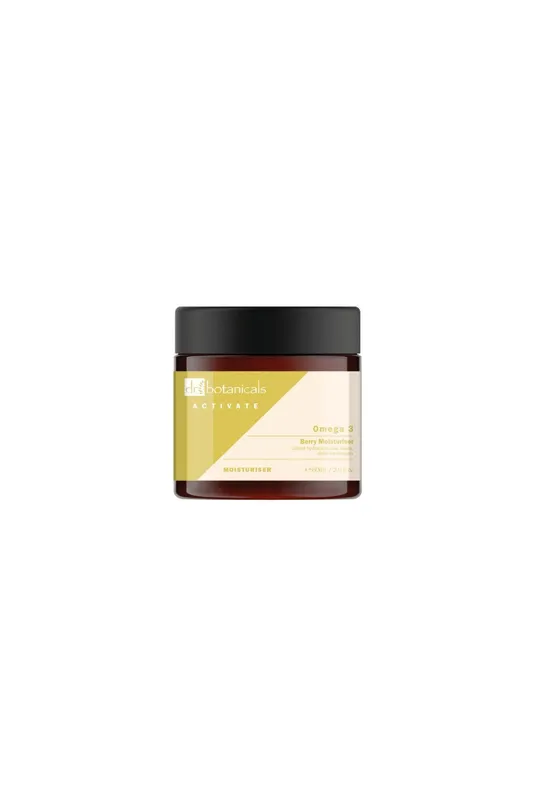 Dr. Botanicals Women's Activate Omega 3 Berry Anti-Ageing Moisturiser 60ml x 2 Duo Set in White White female