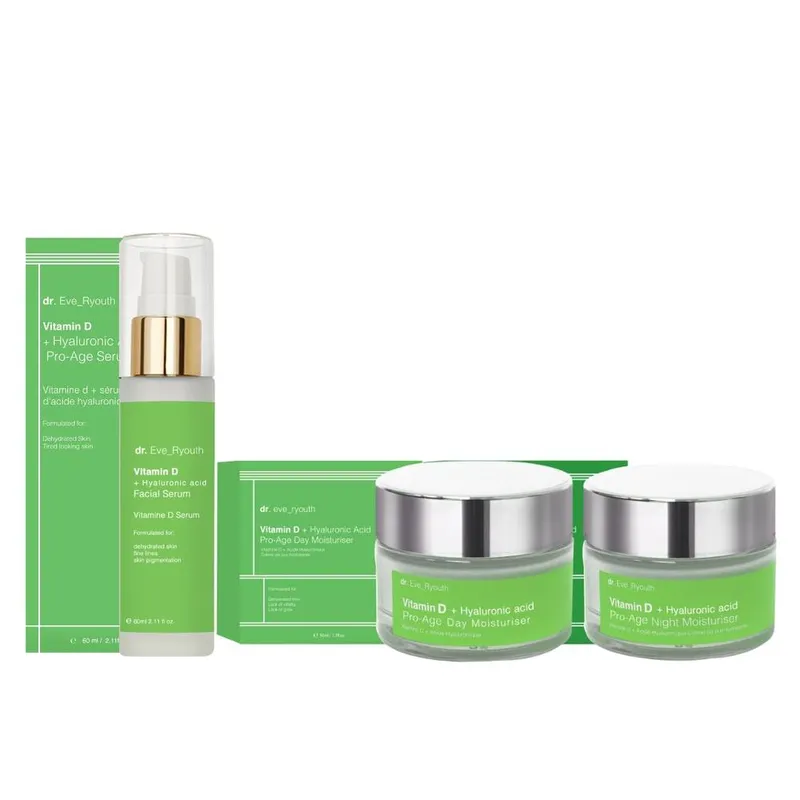 dr. Eve Ryouth Radiance Revive Vitamin D Anti-Aging Kit in Clear - Clear - Size: One Size