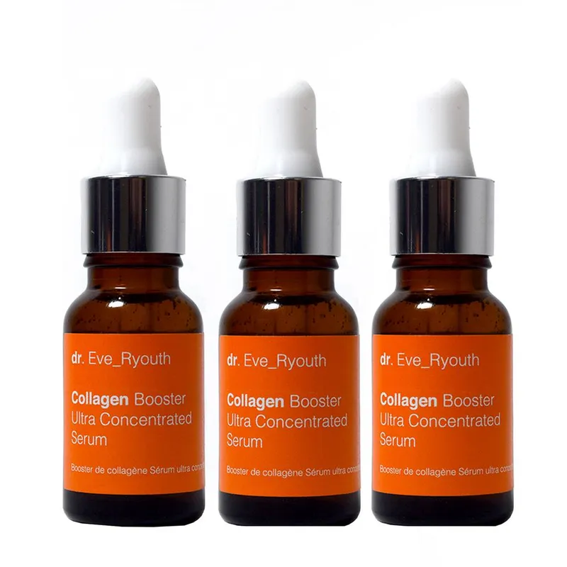 dr. Eve Ryouth 3pc Ultra-Collagen Booster Serum Anti-Aging Starter Set in Clear - Clear