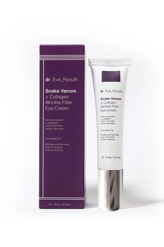 dr. Eve Ryouth Women's Snake Venom + Collagen Wrinkle Filler Anti-Wrinkle Eye Cream 15ml female