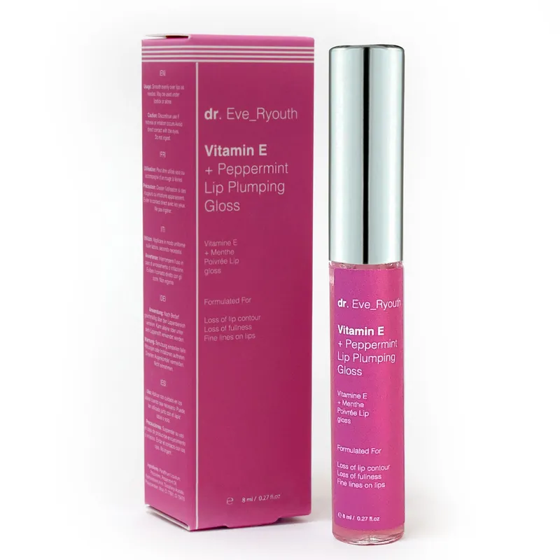dr. Eve Ryouth Vitamin E & Peppermint Lip Plump 8ml - Multicolor