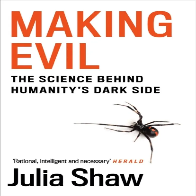 Dr Julia Shaw Making Evil Paperback Book Multicolor