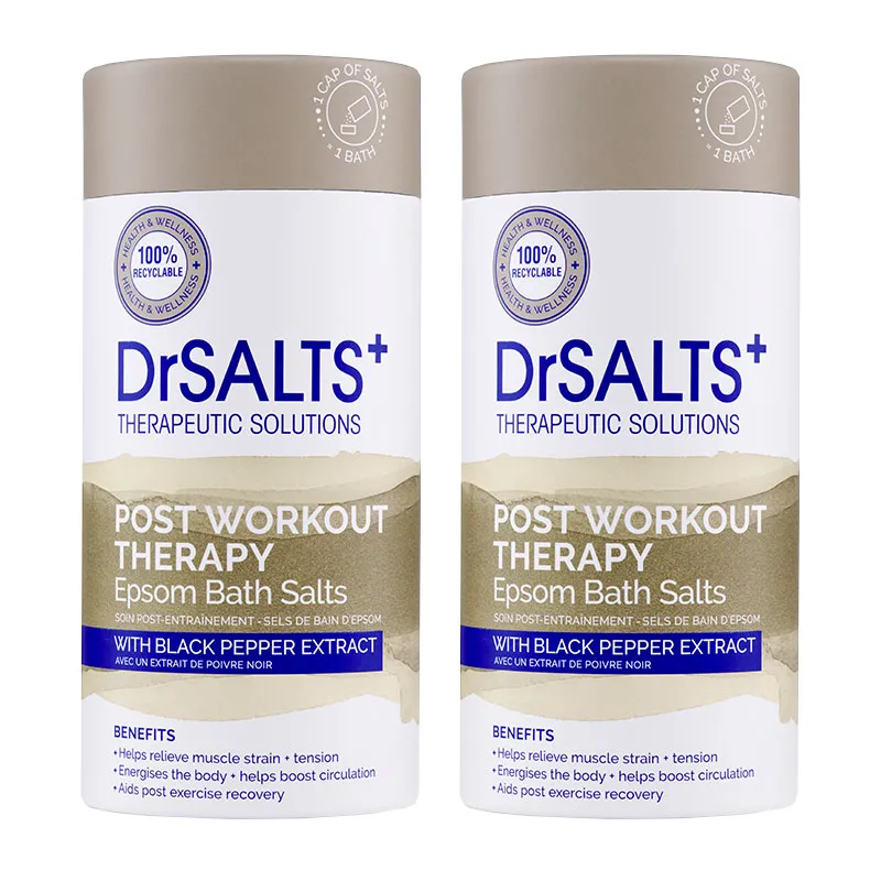 Dr Salts Dr. Salts Post Workout Therapy Epsom Salts 750g Double