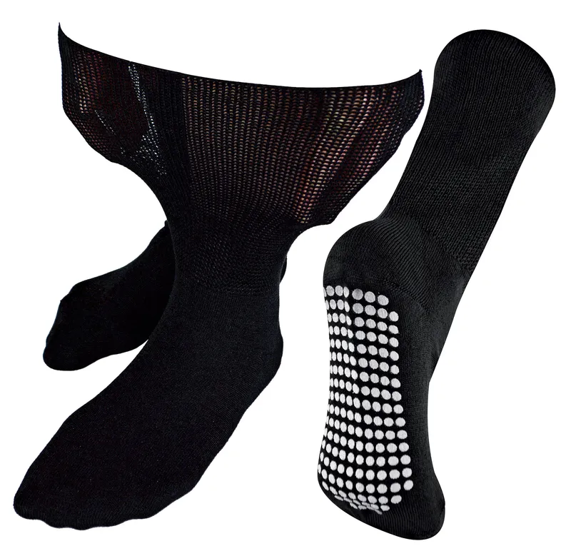 Dr.Socks Extra Wide Oedema Socks With Non Slip Grips
