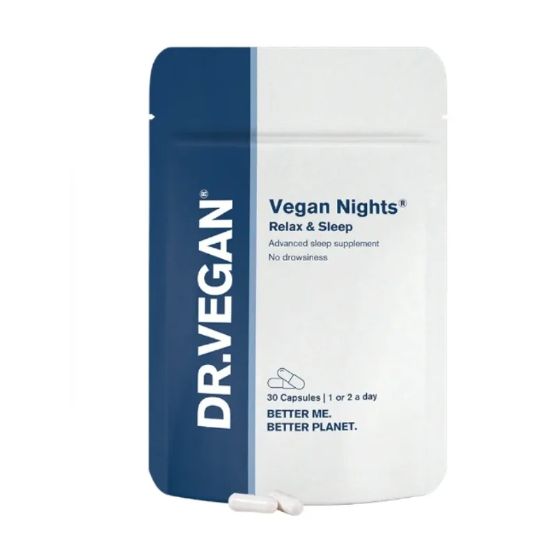 Dr Vegan Vegan Nights® Relax & Sleep, 30 caps