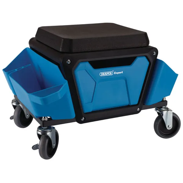 Draper Expert Rolling Workshop Stool