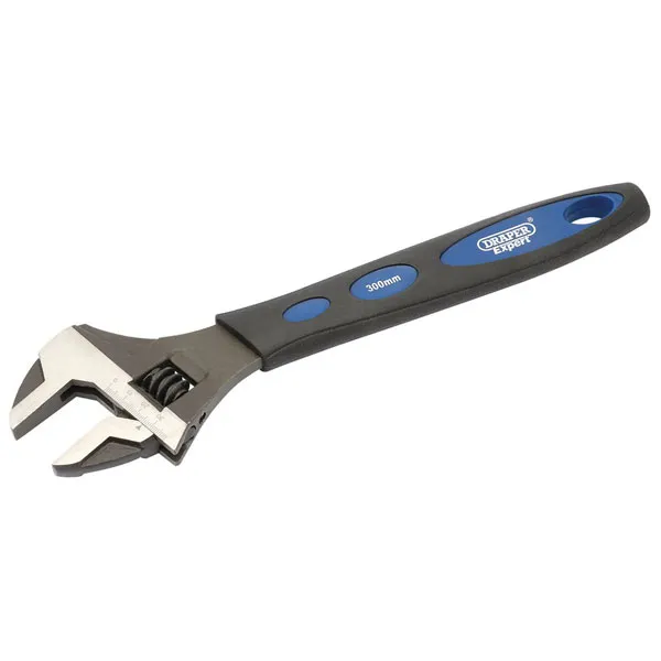 Draper Expert 24896 250mm Soft Grip Crescent-Type Adjustable Wrench