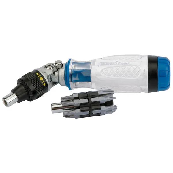 Draper - Ratcheting Screwdriver and Bit Set (14 piece) (40855)