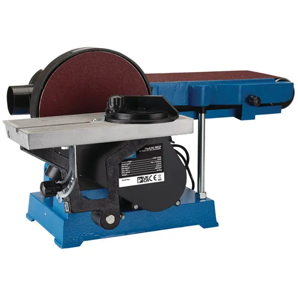 Draper - 230V Belt and Disc Sander with Tool Stand, 750W (98423)
