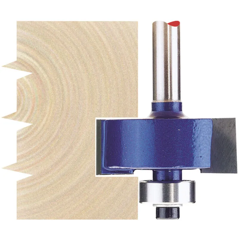 Draper Bearing Guided Rebate Router Cutter 32mm 12mm 1/4"