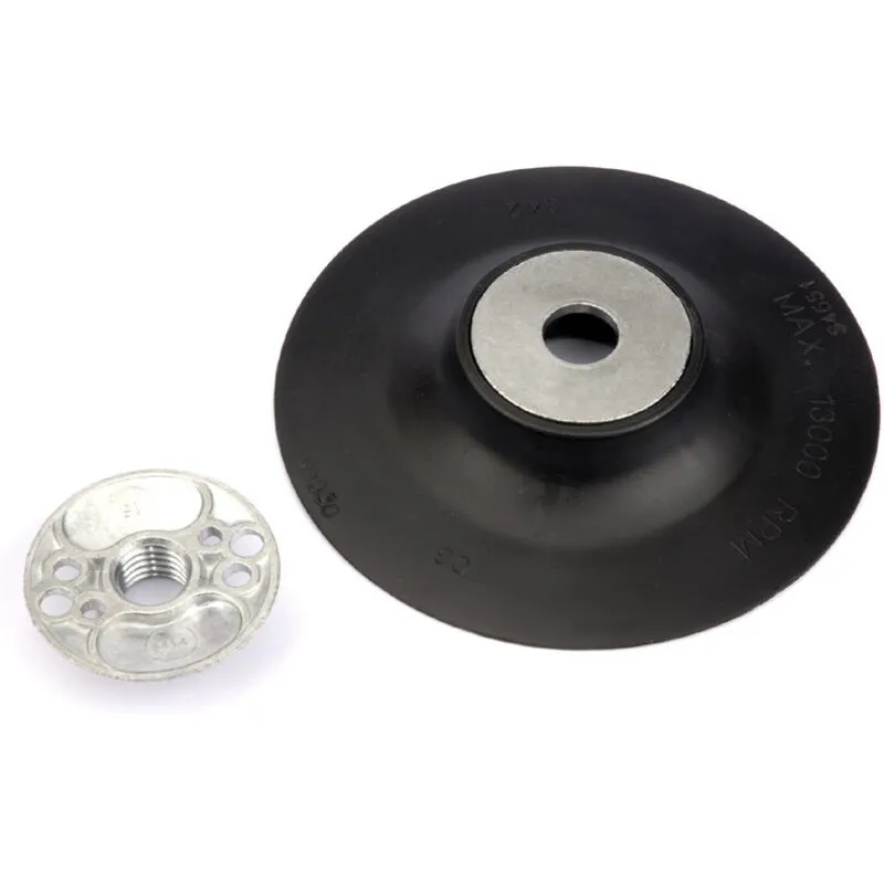 115mm Grinding Disc Backing Pad (58609) - Draper