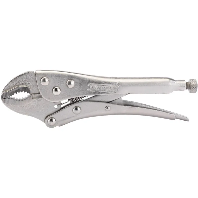 Draper Curved Jaw Self Grip Pliers 190mm