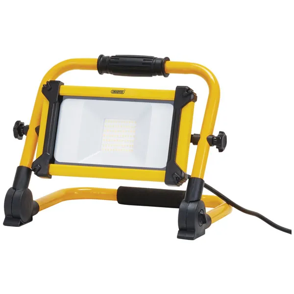 Draper 03171 10W 1100 Lumen Folding LED Work Light with Sitelight