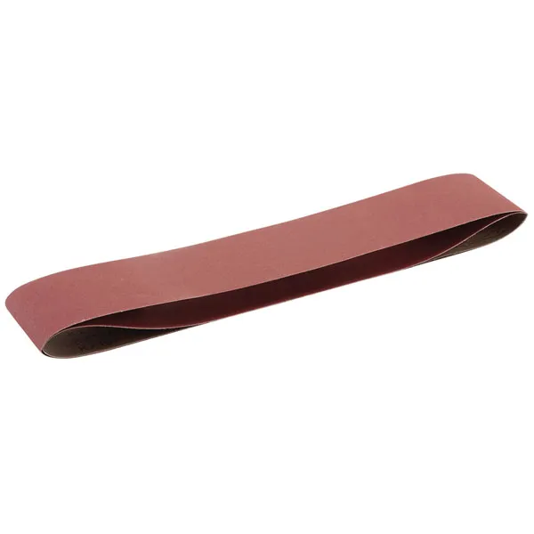 Draper Cloth Sanding Belt 150 x 1220mm, 80 Grit, Pack of 2