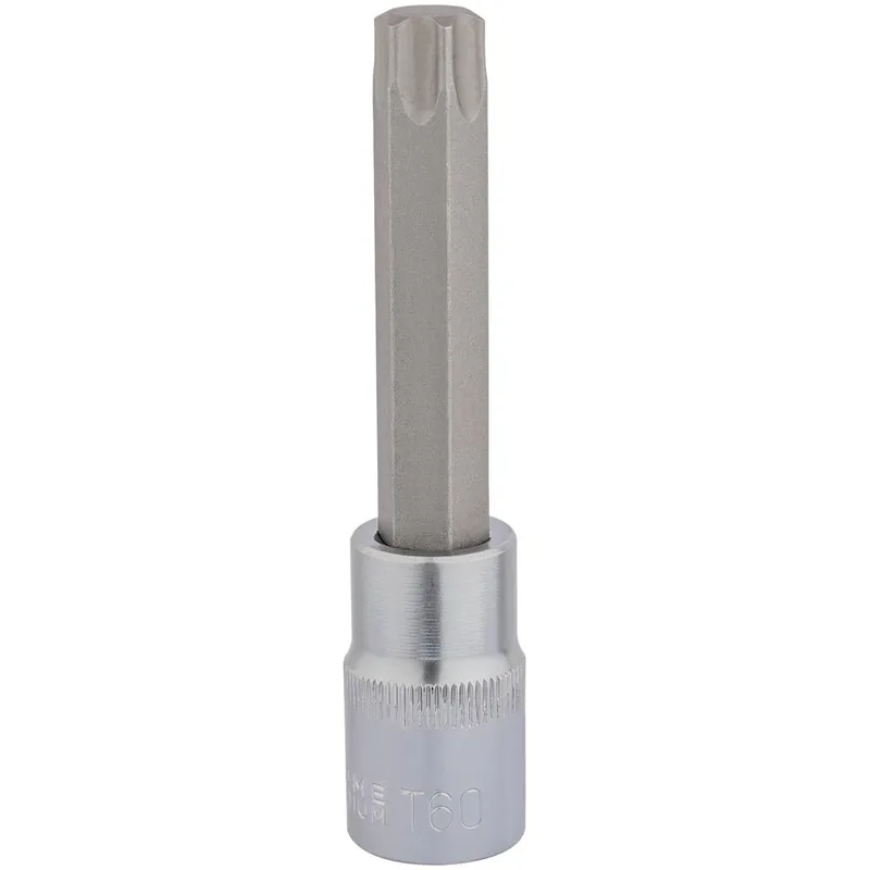 Draper - T60 x 100mm 1/2 Square Drive TX-Star&174 Socket Bit (16324)