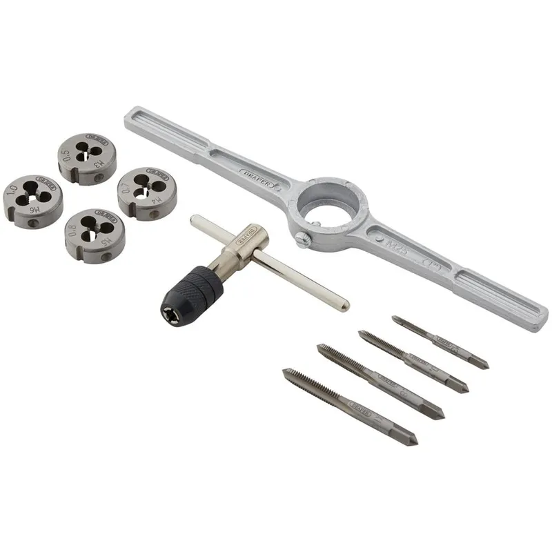 Draper 79201 10 Piece Metric Tap and Die Set