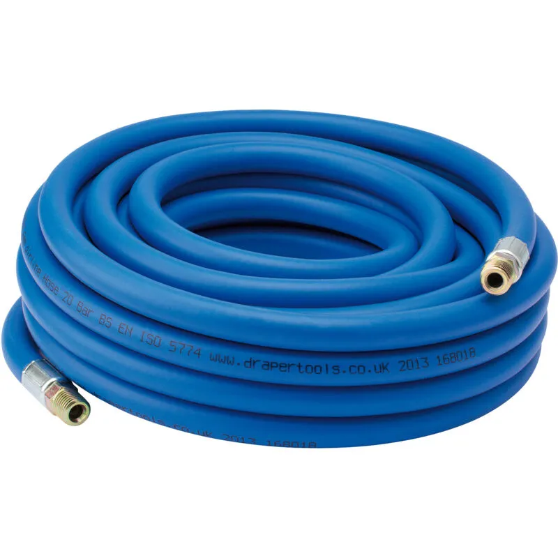 Draper 10M 1/4" Bsp 6mm Bore Air Line Hose (38282)
