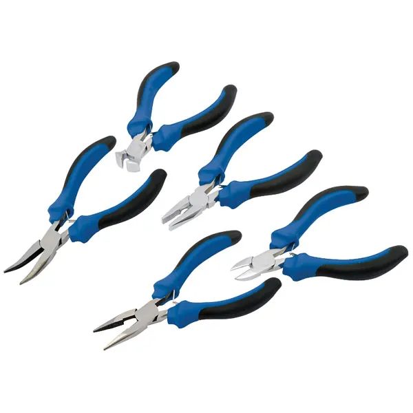 Draper 5 Piece Soft Grip Mini Plier Set