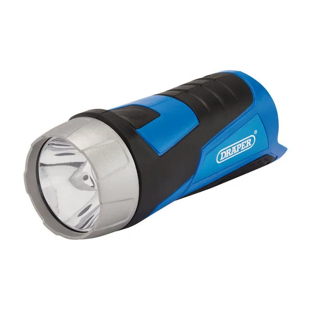 Draper 12V LED Torch, 1W 90 Lumens (Bare Unit)
