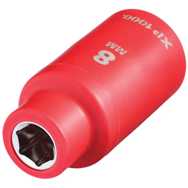 Draper 17621 XP1000 Vde Socket, 3/8"" Sq. Dr., 11mm