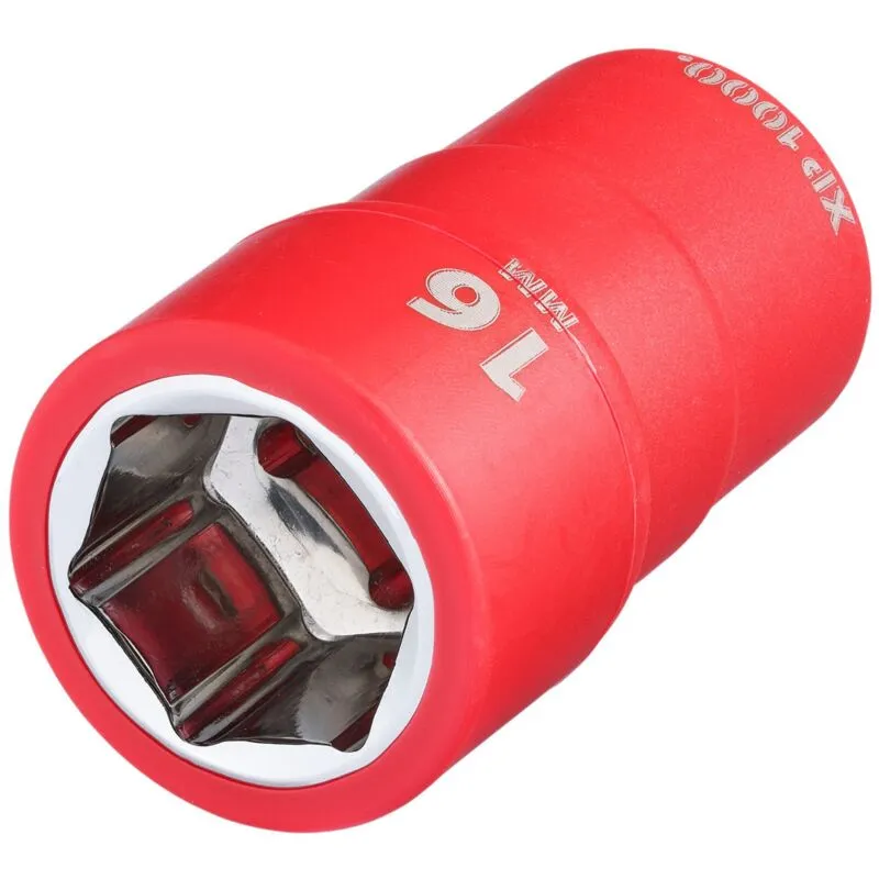 Draper 17647 XP1000 Vde Socket, 3/8"" Sq. Dr., 16mm