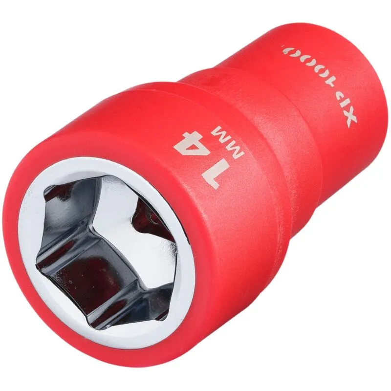 Draper 18827 XP1000 Vde Socket, 1/4"" Sq. Dr., 14mm