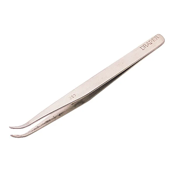 Draper Dumont Pattern Fine Point Curved Tweezers