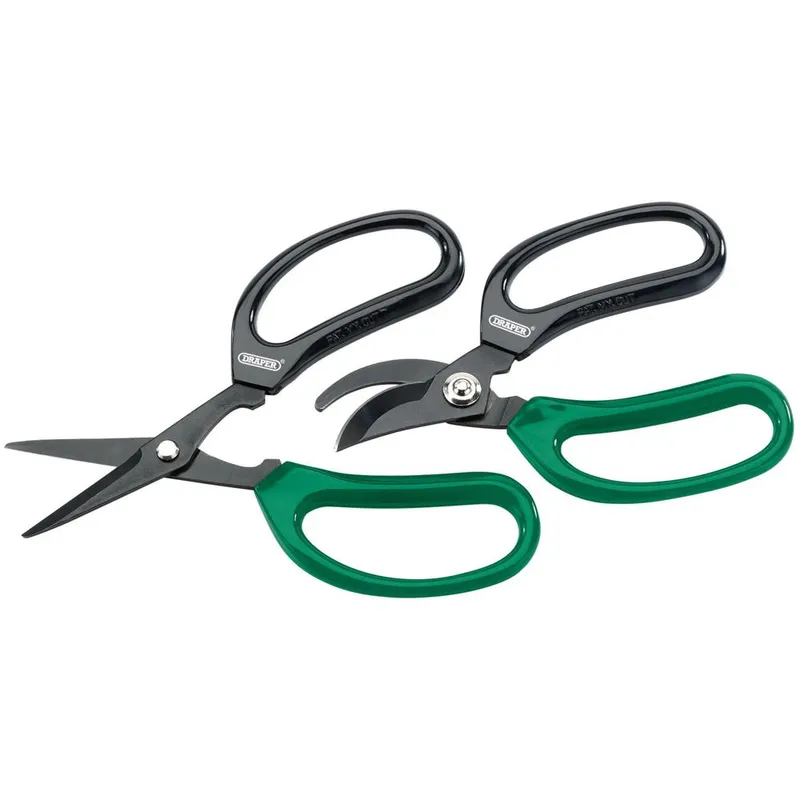 Draper 18299 Soft Grip Garden Scissor Set (2 Piece)