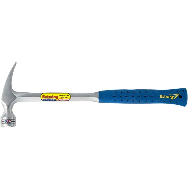 Estwing 23552 E3-22SM Milled Face Straight Framing Hammer, 22oz/61...