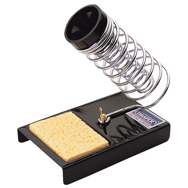 23554 Soldering Iron Stand with Cleaning Sponge - Draper
