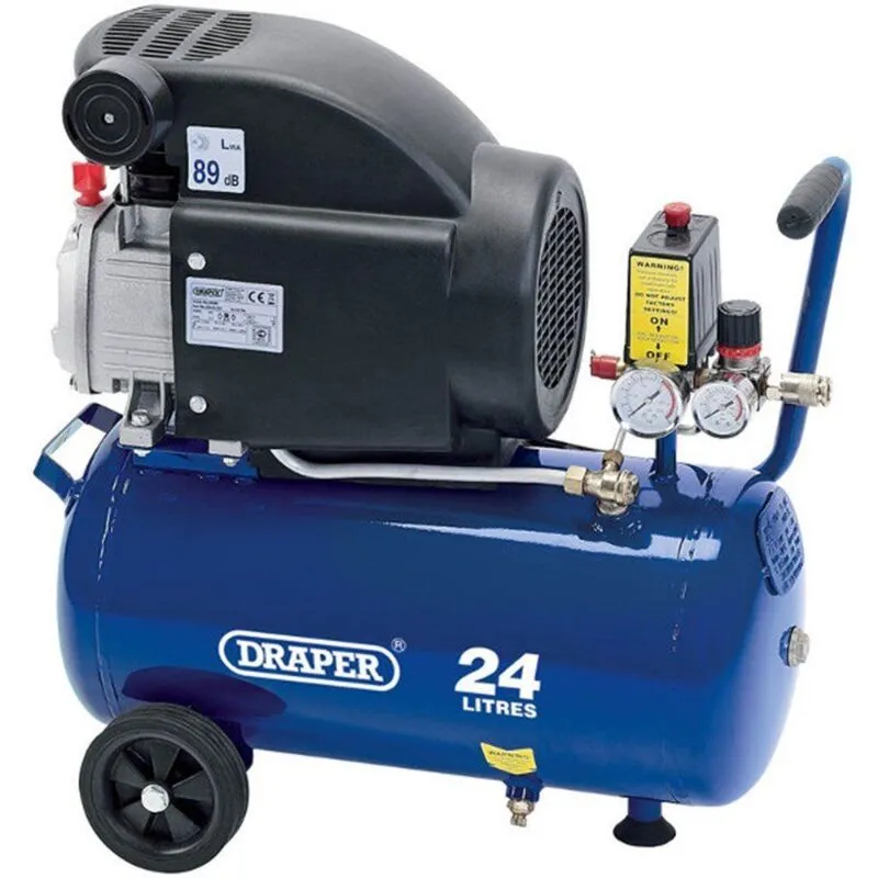 Draper - 24L Air Compressor (1.5kW) (24980)