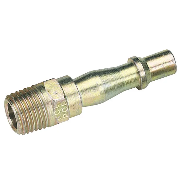 Draper Pcl Air Line Adaptor Male Thread 1/4" Bsp Pack of 5