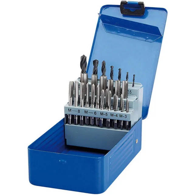 Draper 28 Piece Metric Tap and Hss Drill Set
