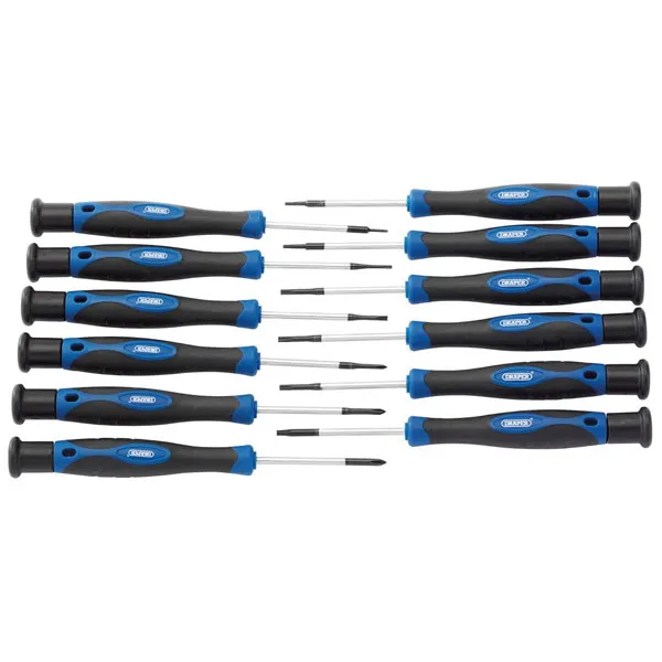Draper 28118 Precision Screwdriver Set (12 Piece)